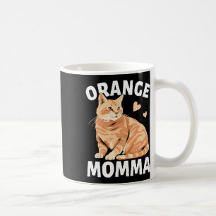 Oranje Mamma Kat Schattigee Kattenliefhebbers Koffiemok