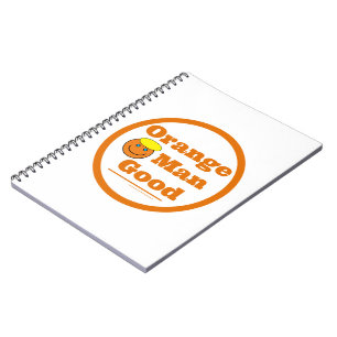 Oranje Man GOED Notitieboek