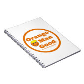 ORANJE MAN GOOD NOTITIEBOEK (Rechterzijde)