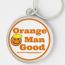 ORANJE MAN GOOD SLEUTELHANGER