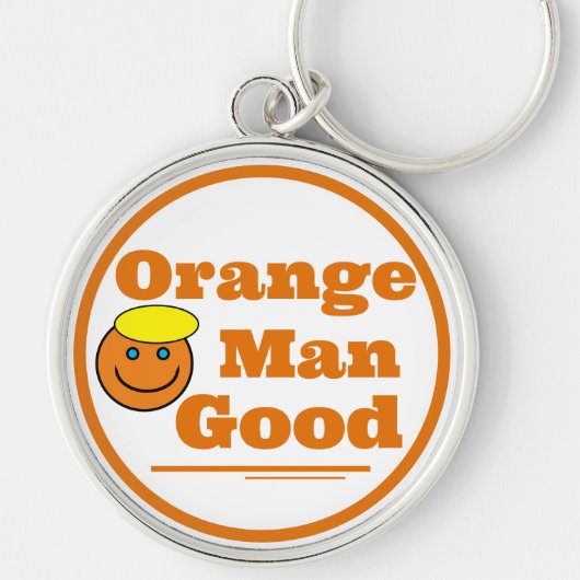 ORANJE MAN GOOD SLEUTELHANGER (Voorkant)