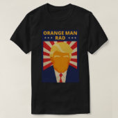 Oranje Man Rad T-shirt (Design voorkant)