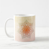 Oranje Mandala Coffee Mok (Links)