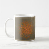 Oranje Mandala Coffee Mok (Links)