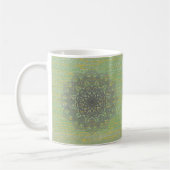 Oranje Mandala Coffee Mok (Links)