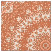 Oranje mandala. stof (Close Up)