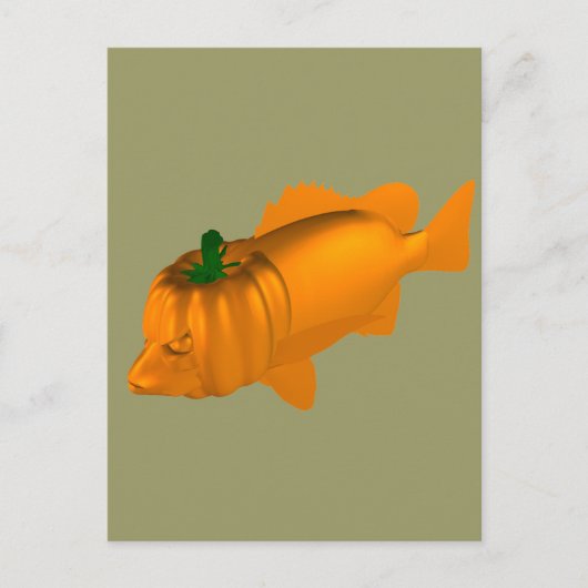 Oranje Mangrove Jack Briefkaart (Voorkant)