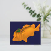 Oranje Mangrove Jack Briefkaart (Staand voorkant)