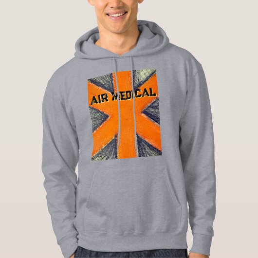 Oranje Mannen Hoodie (Voorkant)