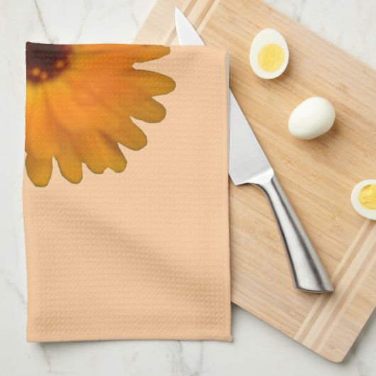 Oranje Marigold Kitchen Towel Theedoek (Quarter Fold)