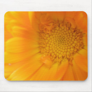 Oranje Marigold Macro Mousepad Muismat