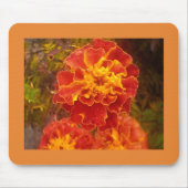 Oranje Marigold Muismat (Voorkant)