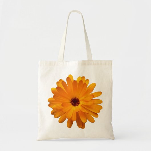 Oranje Marigold Tote Bag (Voorkant)