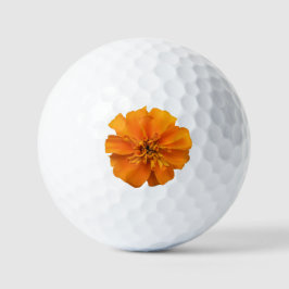 Oranje marigoldventiel golfballen