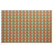 Oranje marigoldventiel stof (Yard (91,4 cm))