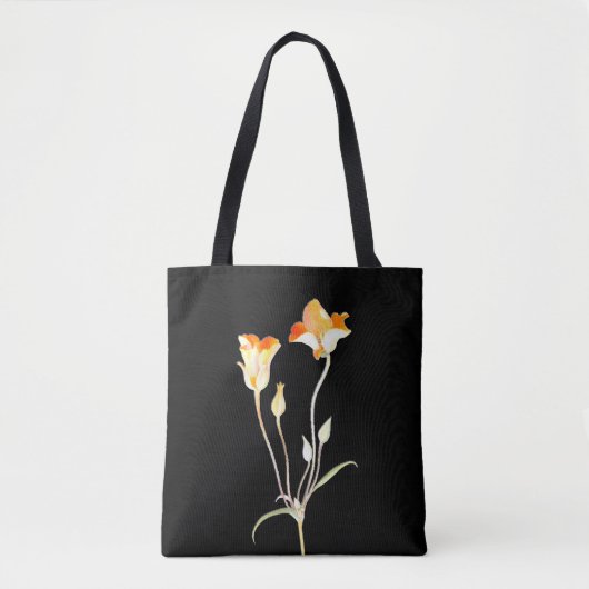 Oranje Mariposatulp Tote Bag (Voorkant)