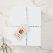 Oranje Marmalade Cadeaulabel (Met Touw)