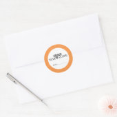 Oranje Marmalade Inmaakdeksel Labels (Envelop)