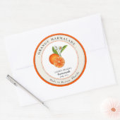  Oranje Marmalade jar Canning label (Envelop)