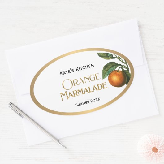 Oranje Marmalade Jelly Label  (Envelop)