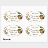 Oranje Marmalade Jelly Label  (Vel)