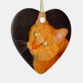 Oranje marmelade keramisch ornament (Rechts)