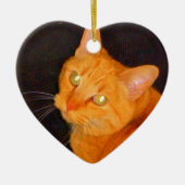 Oranje marmelade keramisch ornament (Voorkant)