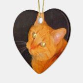 Oranje marmelade keramisch ornament (Links)