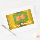 Oranje marmelade label (Envelop)