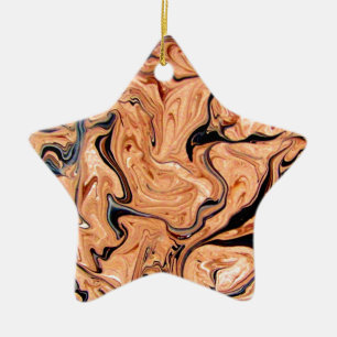 Oranje Marmer Abstract Patroon,Achtergrond Keramisch Ornament