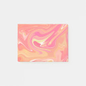 Oranje marmer Post-its Post-it® Notes (Voorkant)