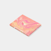Oranje marmer Post-its Post-it® Notes (Schuin)