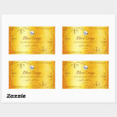  Oranje marmer  Product Labels Logo (Vel)