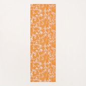 Oranje marmer Swirl Yogamat (Voorkant)