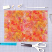 oranje marmeren alcoholinkt crafting tissuepapier (Craft)