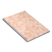 Oranje marmeren notitieboek (Rechterzijde)