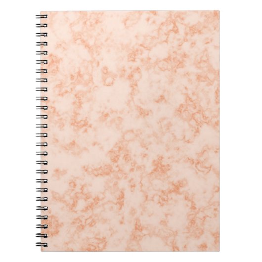 Oranje marmeren notitieboek (Voorkant)
