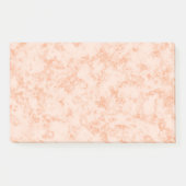 Oranje marmeren post-it notities post-it® notes (Voorkant)