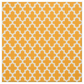 Oranje Marokkaanse print Stof (Swatch)