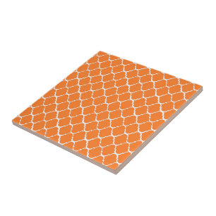 Oranje Marokkaanse stijl Tegeltje