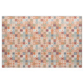 Oranje Marokkaanse tegel Stof (Yard (91,4 cm))