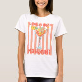 Oranje Martini Mahjong T-shirt (Voorkant)