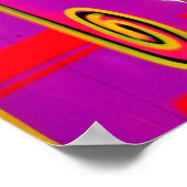 Oranje Mash-up Poster (Hoek)