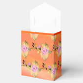 Oranje Mauve en Paars Bedankdoosjes (Geopend)