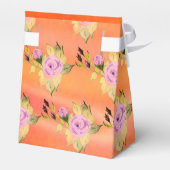 Oranje Mauve en Paars Bedankdoosjes (Achterkant)