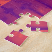 Oranje Maze Puzzle Legpuzzel (Zijkant)