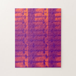 Oranje Maze Puzzle Legpuzzel