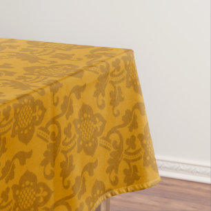 Oranje medieval Floral Tablecloth, 52"x70" Tafelkleed