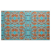 Oranje melodiestof stof (Yard (91,4 cm))