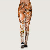 Oranje Mess Leggings (Achterkant)